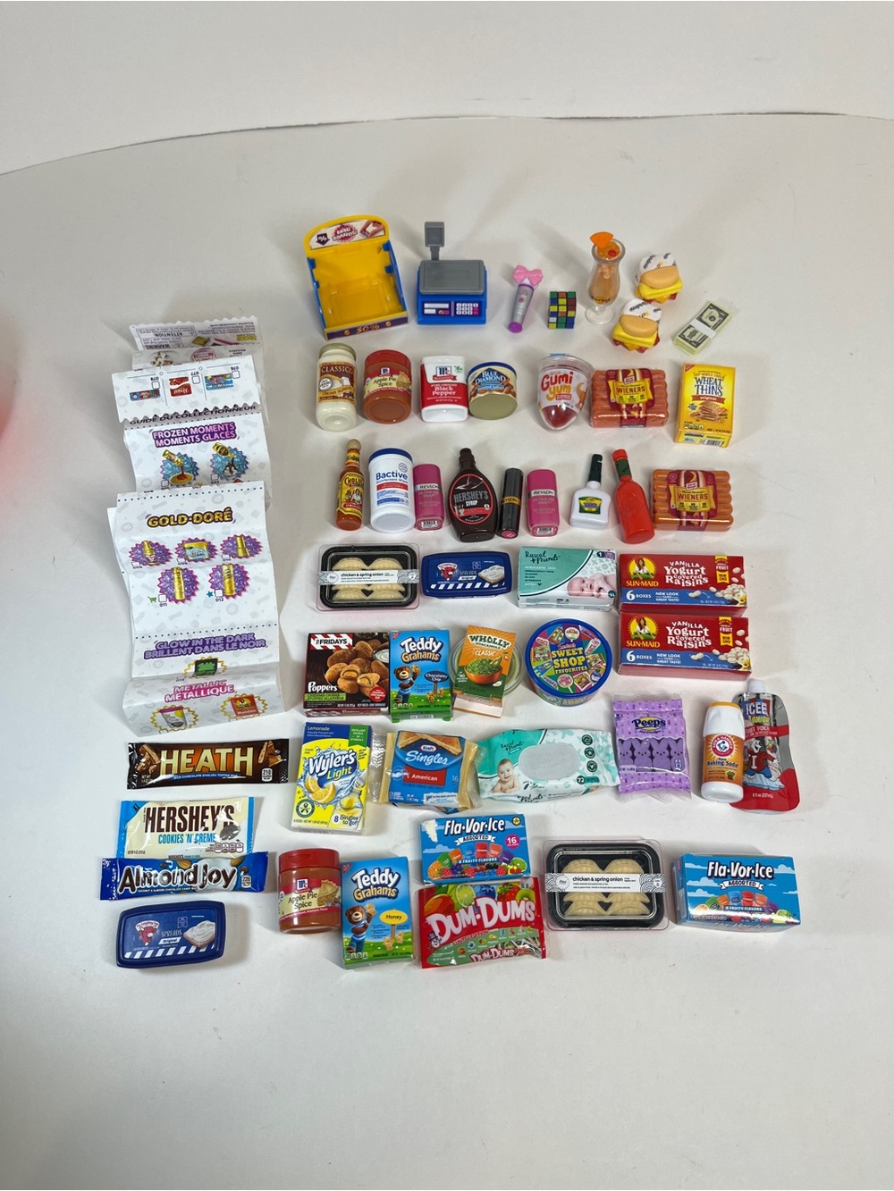 Zuru Mini Brands Lot Surprise Toys Grocery Pharmacy Store Products Food Diapers